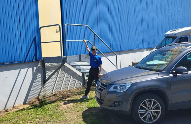 Lan Lan Li bei ihren sportlichen Aktivitäten.